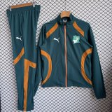 Ivory Coast  Windbreaker Sets With pants  Green 1:1 Quality Soccer Jersey  26-27 (2026)