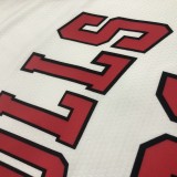 Chicago Bulls While #91 RODMAN 1:1 Quality NBA  Season Jerseys