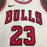 Chicago Bulls White #23 JORDAN 1:1 Quality NBA  Season Jerseys