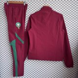 Morocco  Windbreaker Sets With pants  Red 1:1 Quality Soccer Jersey  26-27 (2026)