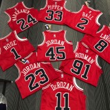 Chicago Bulls Red #8 LAVINE 1:1 Quality NBA  Season Jerseys  75 Year