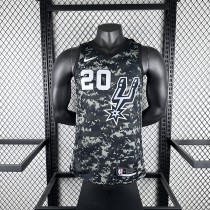 San Antonio Spurs camouflage #20 GINOBILI 1:1 Quality NBA  Season Jerseys