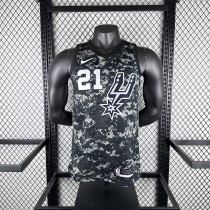 San Antonio Spurs camouflage #21 DUNCAN  1:1 Quality NBA  Season Jerseys