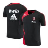 Retro AC Training Black Fans 1:1 Quality Soccer Jersey 2007-2008