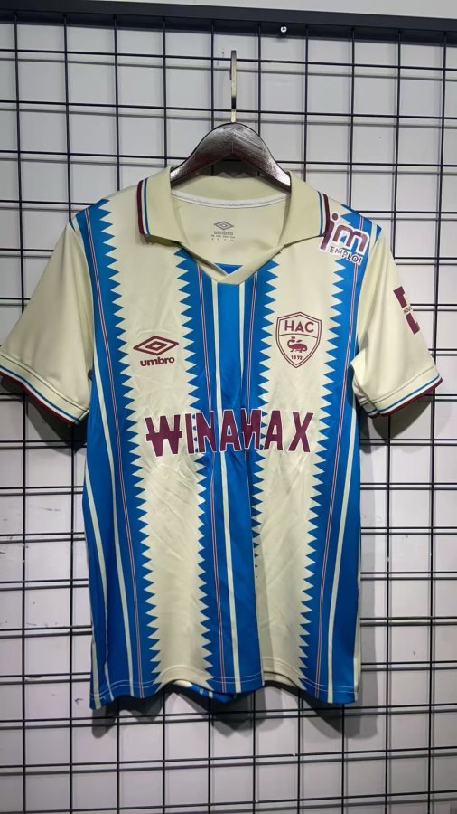Havre AC Third Away  Fans   1:1 Quality Soccer Jersey   25-26