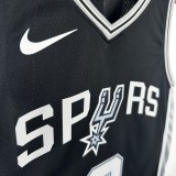 San Antonio Spurs Black #3 PAUL  1:1 Quality NBA  Season Jerseys 2023