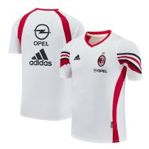 Retro AC Training White  Fans 1:1 Quality Soccer Jersey 2003-2004