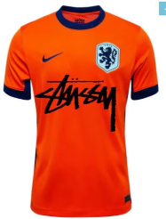 Netherlands Home  Fans 1:1 Quality Soccer Jersey  24-25