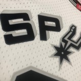 San Antonio Spurs Retro White #21 DUNCAN 1:1 Quality NBA  Season Jerseys 1998-1999