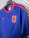 Universidad De Chile Casual T-shirt   Fans 1:1 Quality Soccer Jersey 26-27