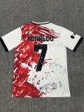 Manchester United  Special Commemorative  Edition #7 RONALDO Fans 1:1 Quality Soccer Jersey 26-27