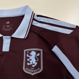 Aston Villa Home  Fans 1:1 Quality Soccer Jersey  26-27