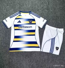 Boca Juniors Third  Away Fans With Pants Sets 1:1 Quality Soccer Jersey   25-26