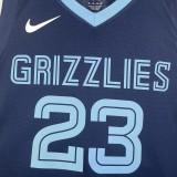 Memphis Grizzlies Blue #23 ROSE  1:1 Quality NBA Jerseys 2023