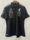 F1 Mercedes-Benz POLO  Black Short Sleeve Racing Suit 2026