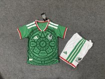 Mexico Home Kids  Player  1:1 Quality Soccer Jersey 26-27 (2026)