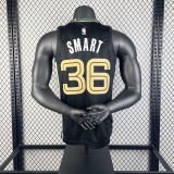 Memphis Grizzlies stripe Black #36 SMART 1:1 Quality NBA Jerseys 2023