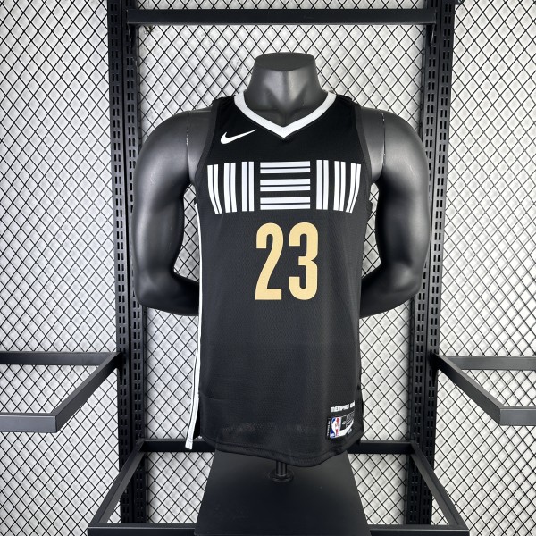Memphis Grizzlies City Edition Black #23 ROSE  1:1 Quality NBA Jerseys 2024