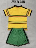 Jamaica （Kids and  Man）Fans  (16-2XL ) 1:1 Quality Soccer Jersey  26-27 （2026）