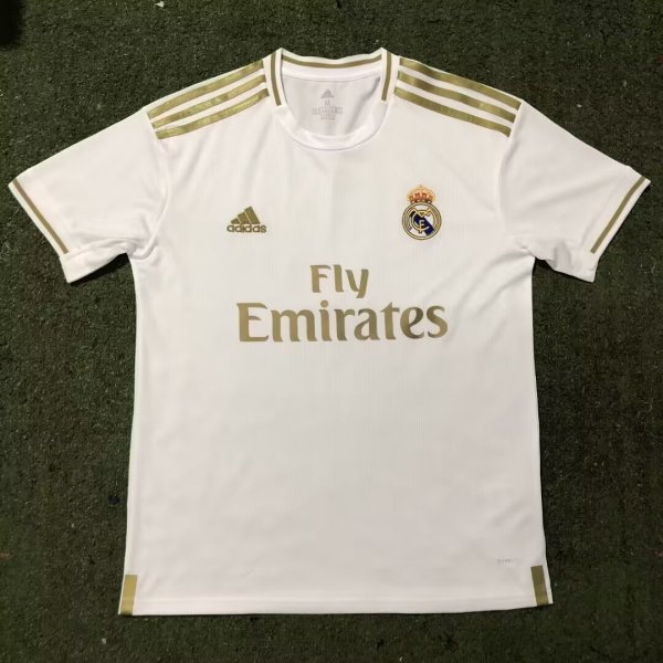 Retro Real Madrid Home  1:1 Quality Soccer Jersey    2019-2020