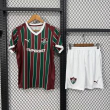 Fluminense  Home With Pants Sets Fans   1:1 Quality Soccer Jersey 26-27