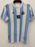 Argentina Special Edition #10 MARADONA Player Blue White  1:1 Quality Soccer Jersey 26-27（2026）