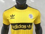 Adidas Clover Oasis  T-shirt  Yellow Fans 1:1 Quality Soccer Jersey  25-26