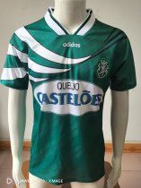 Retro Sporting Lisbon Home 1:1 Quality Soccer Jersey  1994-1995