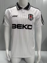 Retro Beşiktaş  Home White Fans 1:1 Quality Soccer Jersey  1996-1997