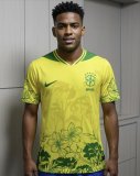 Brazil Special Edition Fans Yellow 1:1 Quality Soccer Jersey  26-27 (2026)