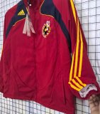 spain Windbreaker Retro  Red 1:1 Quality Soccer Jersey  2007