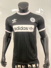 Adidas Clover Oasis  T-shirt  Black  Fans 1:1 Quality Soccer Jersey  25-26
