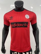 Adidas Clover Oasis  T-shirt  Red Fans 1:1 Quality Soccer Jersey  25-26