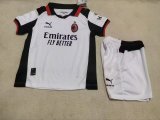 AC Milan Fouth Away Kids Fans  1:1 Quality Soccer Jersey   26-27
