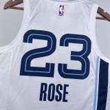 Memphis Grizzlies  White #23 ROSE  1:1 Quality NBA Jerseys 2023