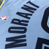 Memphis Grizzlies  Blue #12 MORANT 1:1 Quality NBA Jerseys 2021
