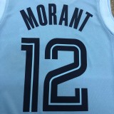 Memphis Grizzlies  Blue #12 MORANT 1:1 Quality NBA Jerseys 2021