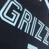 Memphis Grizzlies Dark  Blue #12 MORANT 1:1 Quality NBA Jerseys  75 Year