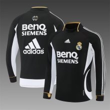 Retro Real Madrid Training Black Fans 1:1 Quality Soccer Jersey 2006-2007