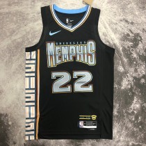 Memphis Grizzlies City Edition Black #22 BANE 1:1 Quality NBA Jerseys 2023