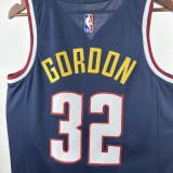 Denver Nuggets Navy Blue #32 GORDON 1:1 Quality NBA  Season Jerseys 2023