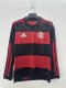 Flamengo Home Long Sleeve Fans 1:1 Quality Soccer Jersey 26-27
