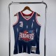 Houston Rockets Retro  Blue #3 FRANCIS 1:1 Quality NBA  Season Jerseys 1996-1997