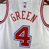 Houston Rockets City Edition  White #4 GREEN 1:1 Quality NBA  Season Jerseys 2026