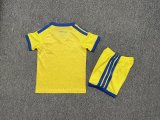 Ukraine Home Kids  Fans 1:1 Quality Soccer Jersey  26-27 (2026)