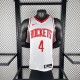 Houston Rockets Home White #4 GREEN 1:1 Quality NBA  Season Jerseys 2023