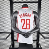 Houston Rockets Home White #28 SENGUN 1:1 Quality NBA  Season Jerseys 2023