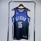 Denver Nuggets ALL-STAR Blue #15 JOKIC 1:1 Quality NBA  Season Jerseys 2023