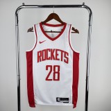 Houston Rockets Home White #28 SENGUN 1:1 Quality NBA  Season Jerseys 2023