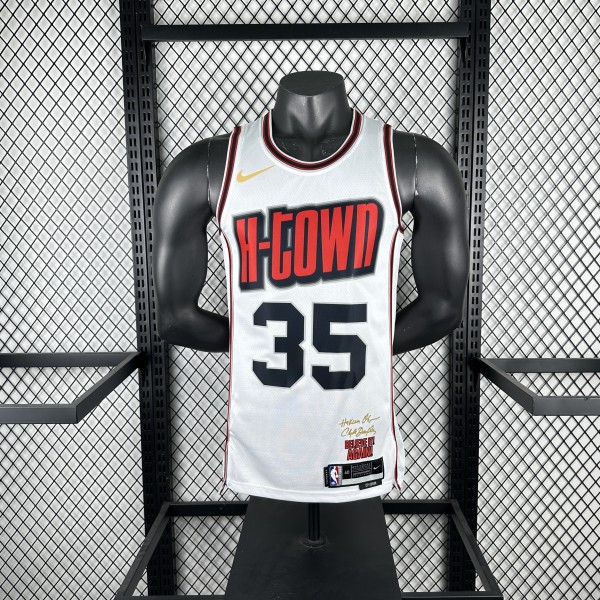 Houston Rockets  City Edition White #35 DURANT 1:1 Quality NBA  Season Jerseys 2025